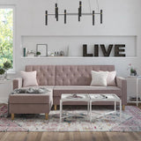 Reversible Sleeper Corner Sofa Chaise