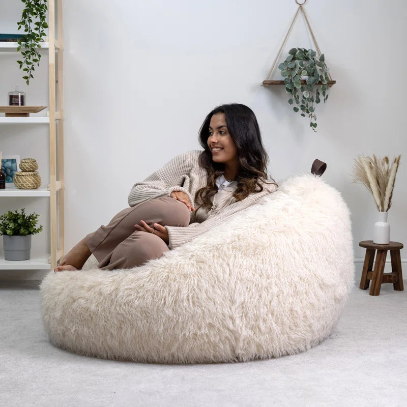 Icon Cocoon Faux Fur Bean Bag