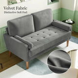 Collierville 2 Seater Velvet Sofa