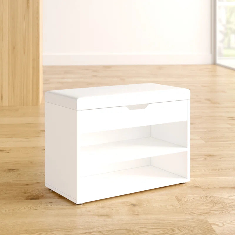 Saer 6 Pair Shoe Storage Bench