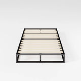 Dekker Metal Platform Bed with Wooden Slat Support 25Cm/10In Height