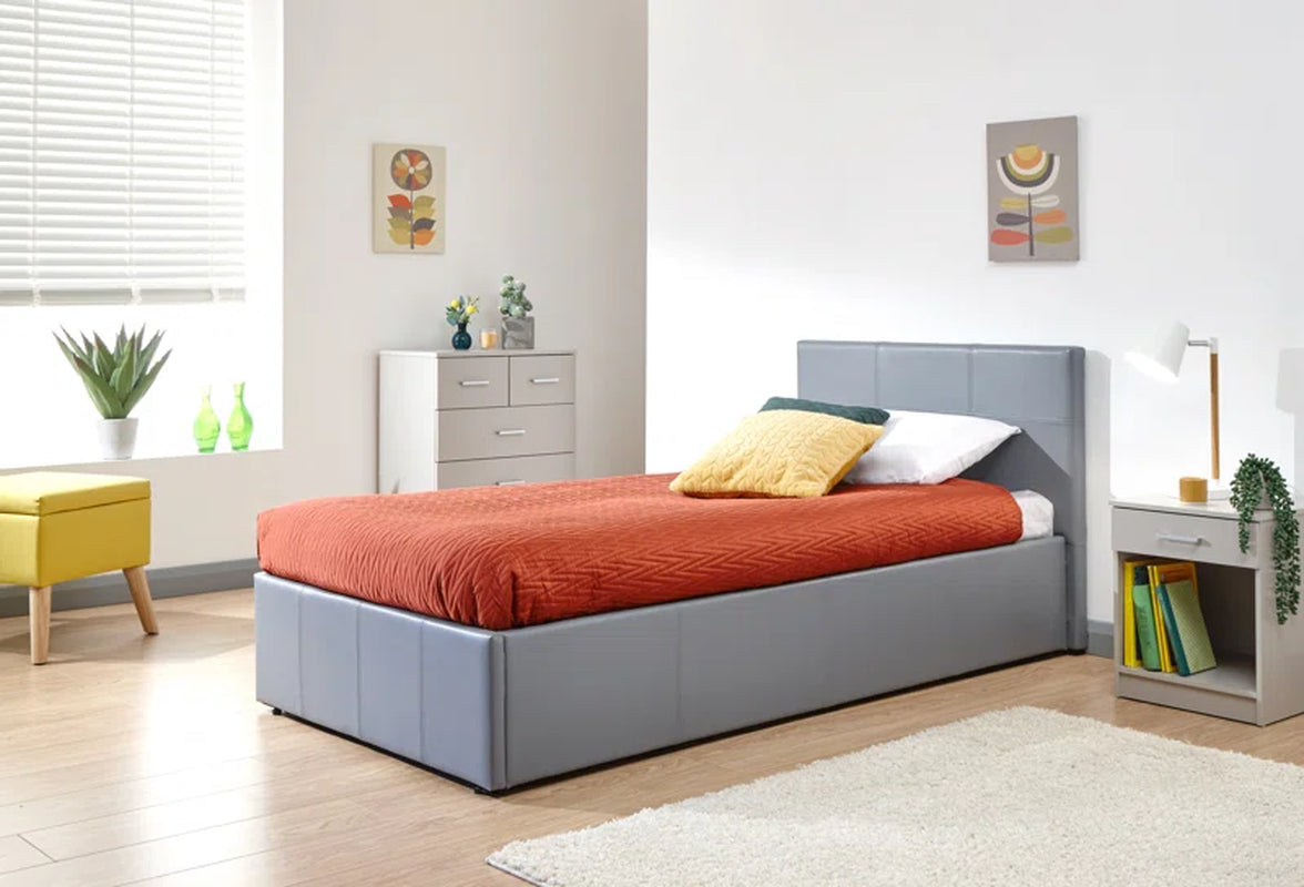 Basso Upholstered Side Lift Ottoman Bed