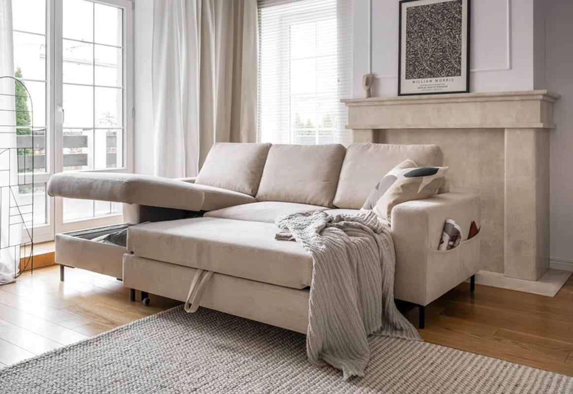 Lofty Lilly 4 Seater Corner Sofa Bed