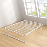 Corbe Modern Metal Bed Frame with Heavy Duty Steel Slat Support