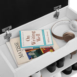 Saer 6 Pair Shoe Storage Bench