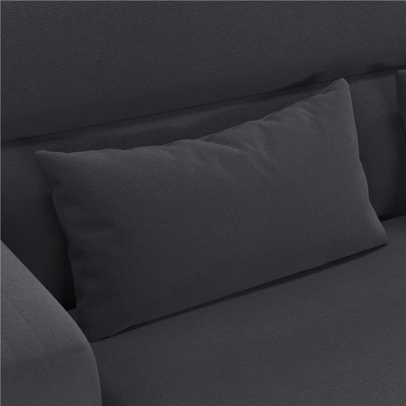 Modern Fabric Sofa Couch 2 Seater Sofa Upholstered Loveseat