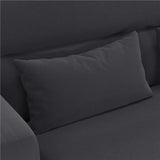 Modern Fabric Sofa Couch 2 Seater Sofa Upholstered Loveseat