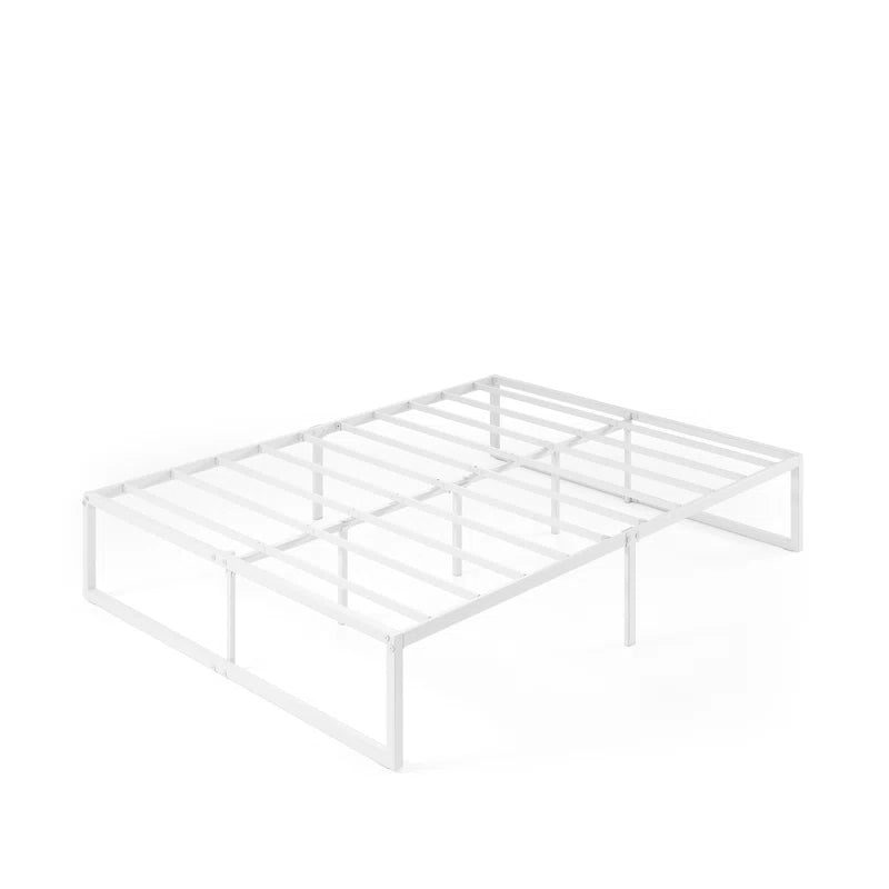 Corbe Modern Metal Bed Frame with Heavy Duty Steel Slat Support