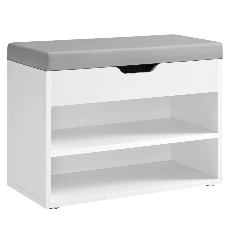 Saer 6 Pair Shoe Storage Bench