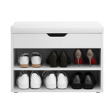 Saer 6 Pair Shoe Storage Bench