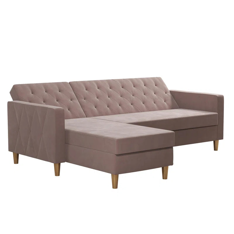 Reversible Sleeper Corner Sofa Chaise