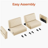 Fabric Click-Clack 3-Seater Sofa
