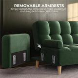 Moda Form 185Cm Square Arms Sofa Bed