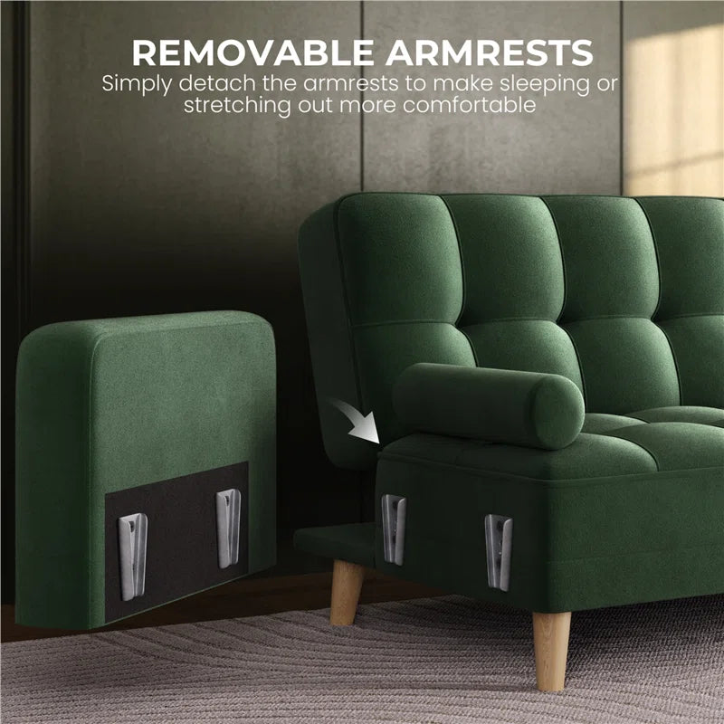 Moda Form 185Cm Square Arms Sofa Bed