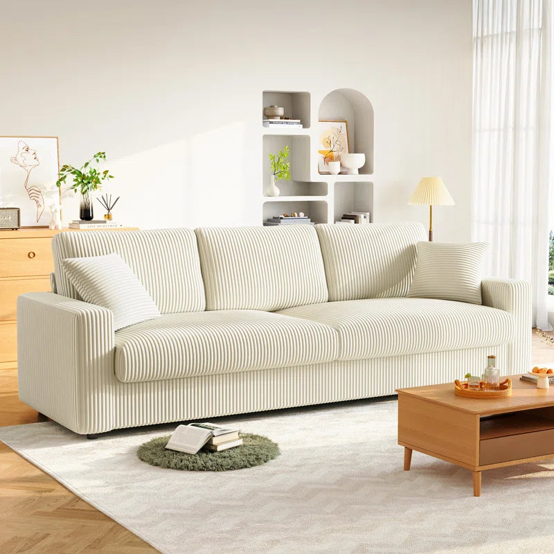 4 Seater Corduroy Sofa