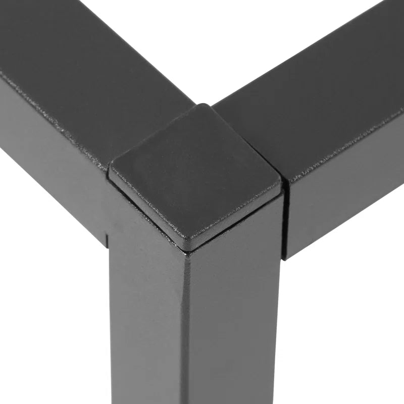 Dekker Metal Platform Bed with Wooden Slat Support 25Cm/10In Height