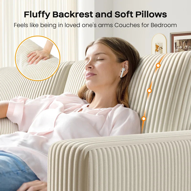 4 Seater Corduroy Sofa