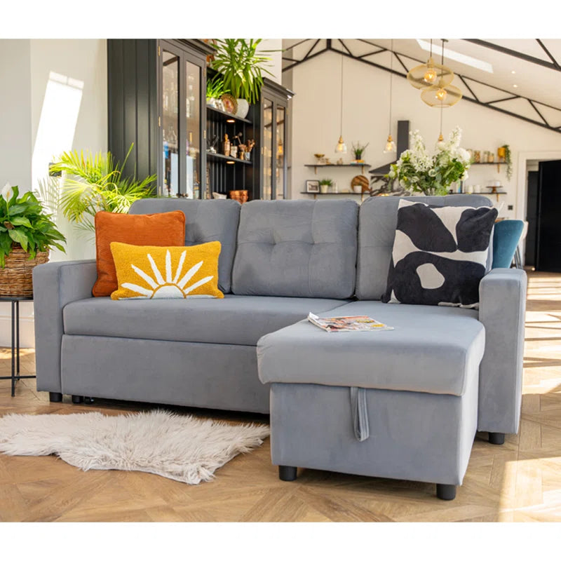 Simba 2 - Piece Upholstered Corner Sofa Chaise