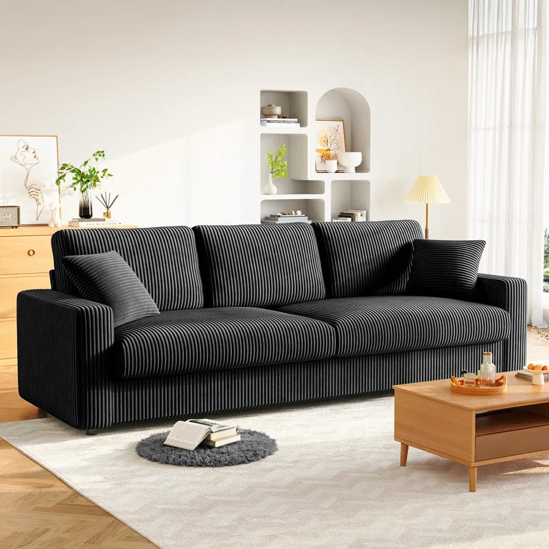 4 Seater Corduroy Sofa