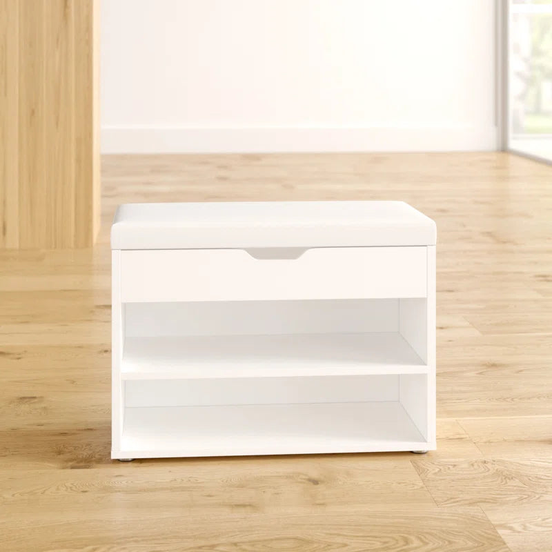 Saer 6 Pair Shoe Storage Bench