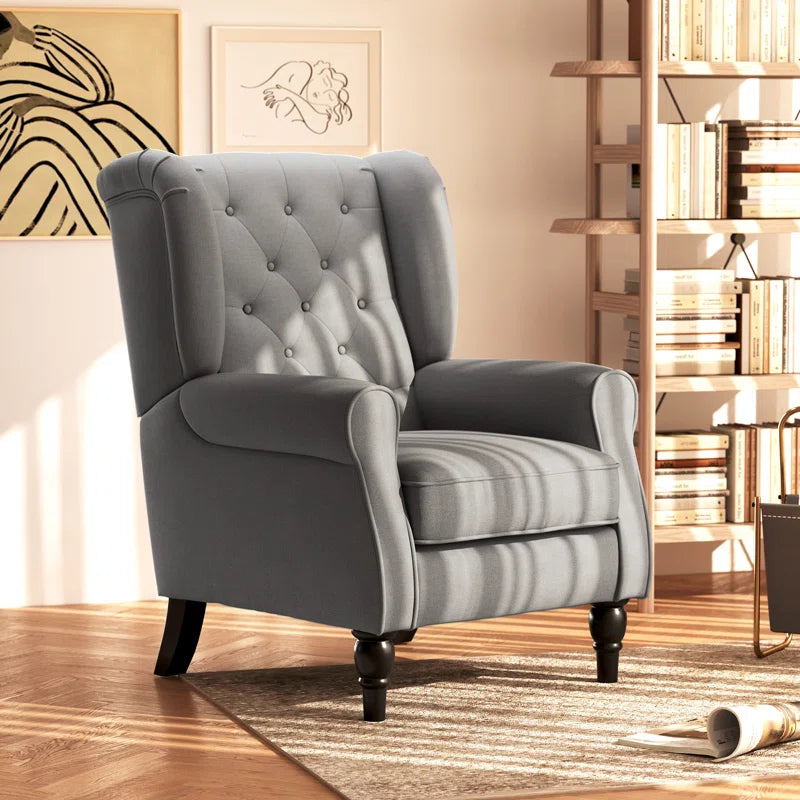 Crisbel Upholstered Wingback Chair