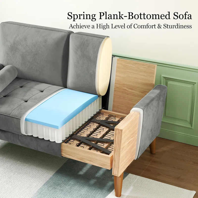 Collierville 2 Seater Velvet Sofa