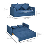 Mikiyas 2 Seater Polyester Sofa Bed