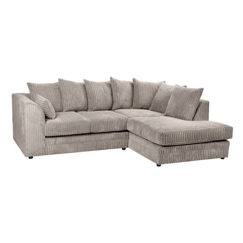 Moana 3 - Piece Upholstered Corner Sofa Chaise with Ottoman