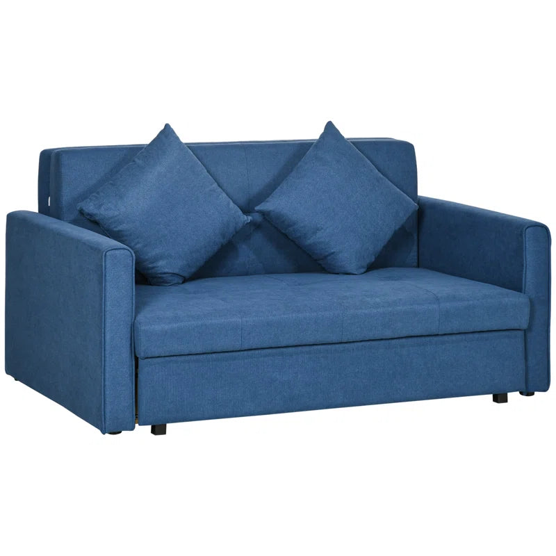 Mikiyas 2 Seater Polyester Sofa Bed