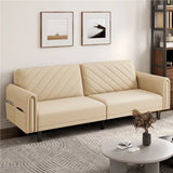 Fabric Click-Clack 3-Seater Sofa
