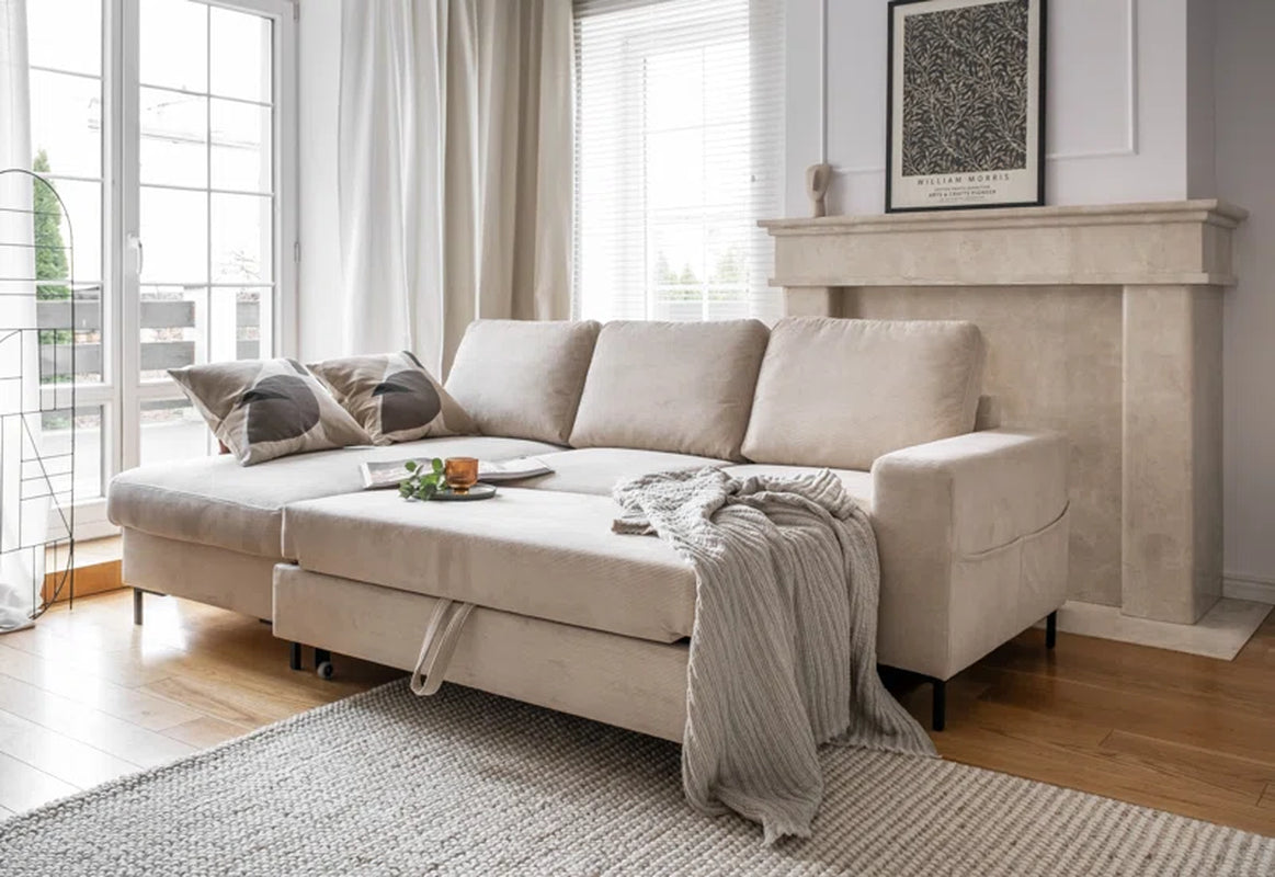 Lofty Lilly 4 Seater Corner Sofa Bed