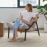 Lizetta Sling Chair - Accent Chari with Plush Foam Cushioning - Durable Steel Frame & Soft Fabric Upholstery - Award-Winning Modern Accent Chair - Easy Assembly