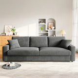 4 Seater Corduroy Sofa
