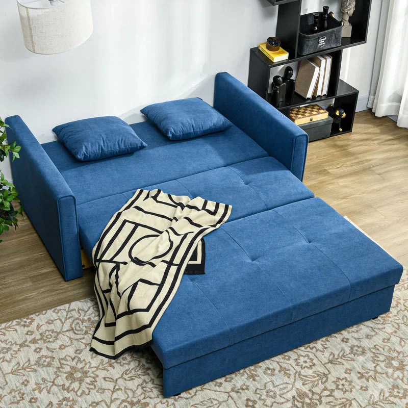 Mikiyas 2 Seater Polyester Sofa Bed