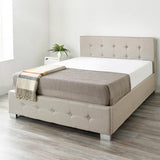 Caddo Fabric Upholstered Ottoman Bed Frame