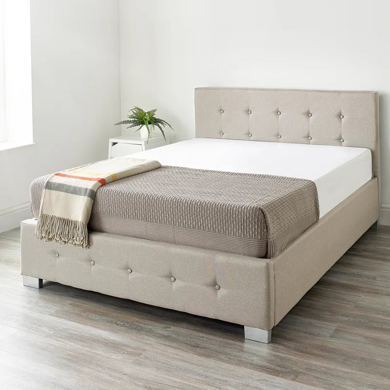 Caddo Fabric Upholstered Ottoman Bed Frame