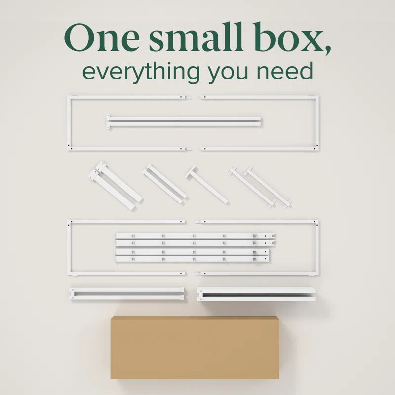 Corbe Modern Metal Bed Frame with Heavy Duty Steel Slat Support