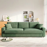 4 Seater Corduroy Sofa