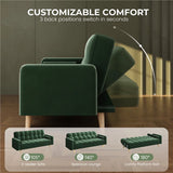 Moda Form 185Cm Square Arms Sofa Bed