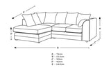 Romelia Corner Sofa Chaise