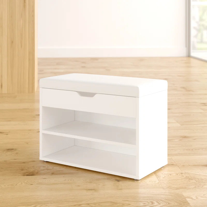 Saer 6 Pair Shoe Storage Bench