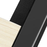 Dekker Metal Platform Bed with Wooden Slat Support 25Cm/10In Height