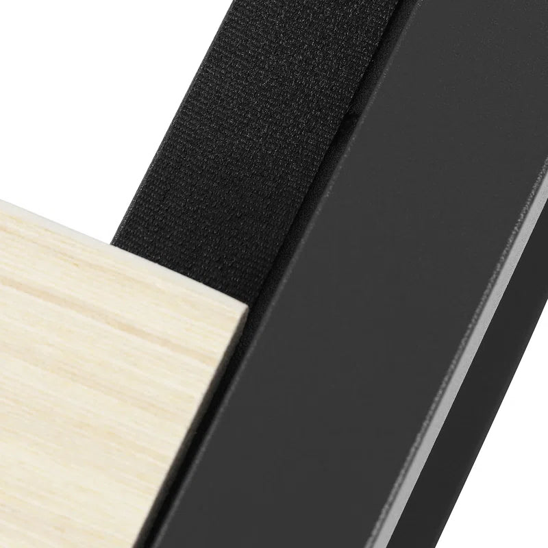 Dekker Metal Platform Bed with Wooden Slat Support 25Cm/10In Height