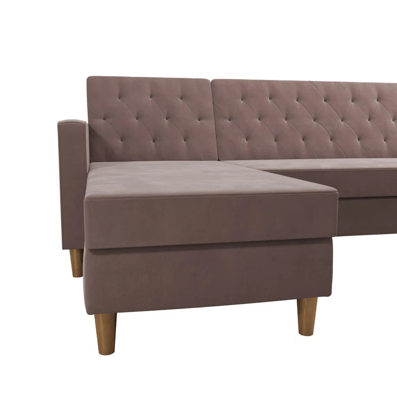 Reversible Sleeper Corner Sofa Chaise