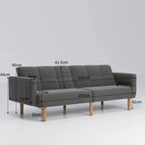 Hewson 3 Seater Sofa Bed