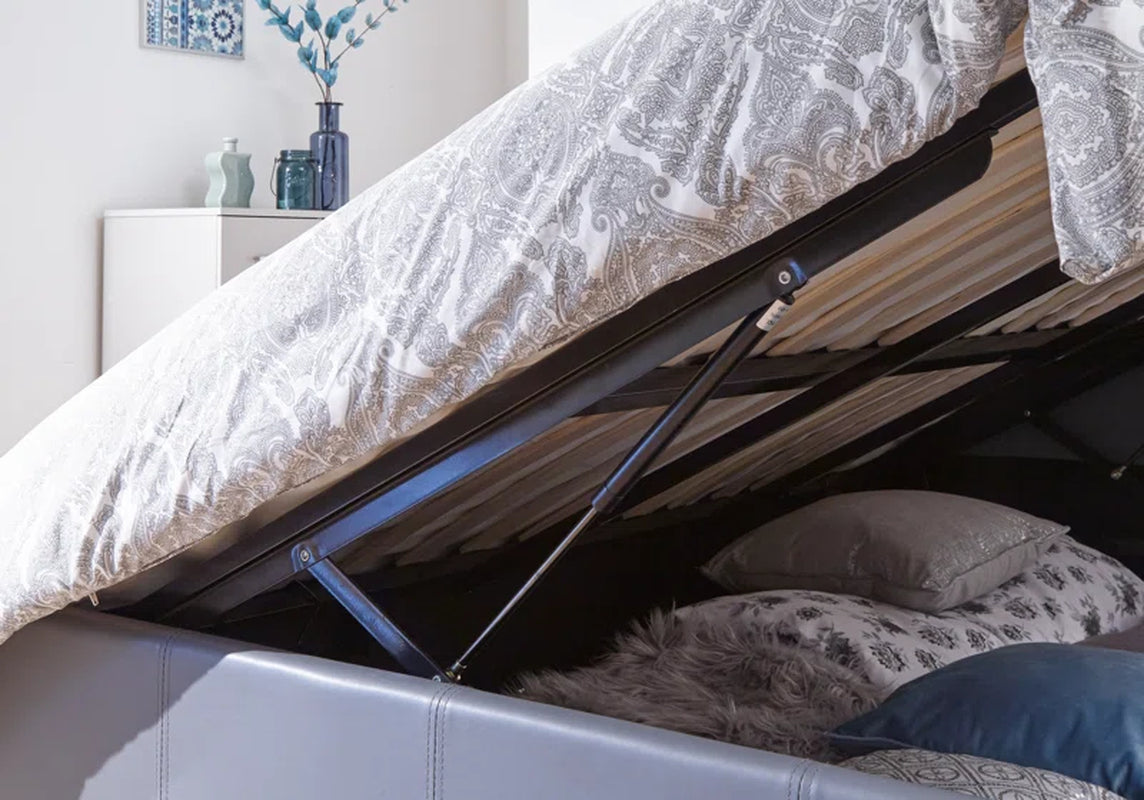 Basso Upholstered Side Lift Ottoman Bed