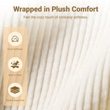 Oversized Cloud Chaise Lounge with Cup Holders & Side Pocket, No Assembly Required, Corduroy