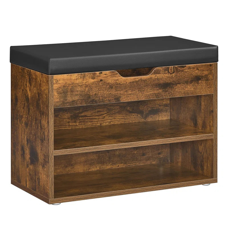 Saer 6 Pair Shoe Storage Bench