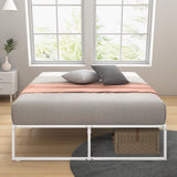 Corbe Modern Metal Bed Frame with Heavy Duty Steel Slat Support