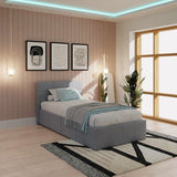 Basso Upholstered Side Lift Ottoman Bed